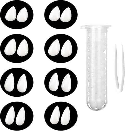 Vampirzähne - 8 Paar Halloween Vampir Kostüm Accessoires, VampirzäHne Erwachsene Fangs Vampire Teeth Halloween Party Cosplay Prop Geschenke, Vampirgebiss Halloween Deko Werwolf Zahnersatz Vampirzähne - 8 Paar Halloween Vampir Kostüm Accessoires, VampirzäHne Erwachsene Fangs Vampire Teeth Halloween Party Cosplay Prop Geschenke, Vampirgebiss Halloween Deko Werwolf Zahnersatz von Generisch