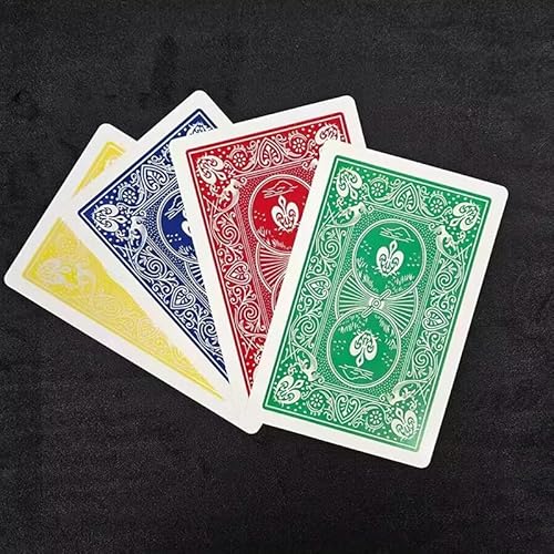 Vanishing Ace (Jumbo Cards) Magic Tricks Blank Cards Changes to Ace Card Vanishes Poke Close Up Stage Illusions Gimmicks von Generisch