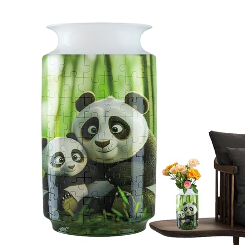 Vase Puzzle, Flower Pot Enigma, 4.53x8.07 Inches Compact & Easy to, Building Model Kit for Craft Lovers, Relaxing Challenging Activity, Decoration, Mother's Vase Puzzle, Flower Pot Enigma, 4.53x8.07 Inches Compact & Easy to, Building Model Kit for Craft Lovers, Relaxing Challenging Activity, Decoration, Mother's von Generisch