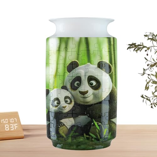 Vase Puzzle, Puzzle Flower Pot, Building Model Kit for Craft Lovers, Relaxing and Challenging Activity for Home Decor, Mother's Day, and Birthday, 11.5x20.5cm/4.53x8.07 inches Vase Puzzle, Puzzle Flower Pot, Building Model Kit for Craft Lovers, Relaxing and Challenging Activity for Home Decor, Mother's Day, and Birthday, 11.5x20.5cm/4.53x8.07 inches von Generisch