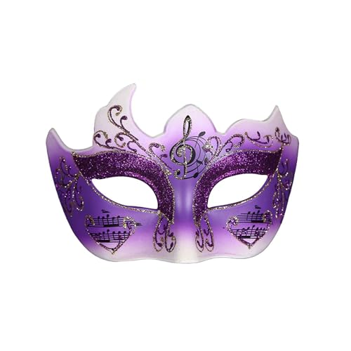Venedig Maske Damen, Fasching Stretch Party Faschingsmasken Verkleidung Sexy Frauen Abend Maske Karneval Spitzenmasken Maskenball Masken Spitze Ballette Venezianische Maske Augenmaske von Generisch