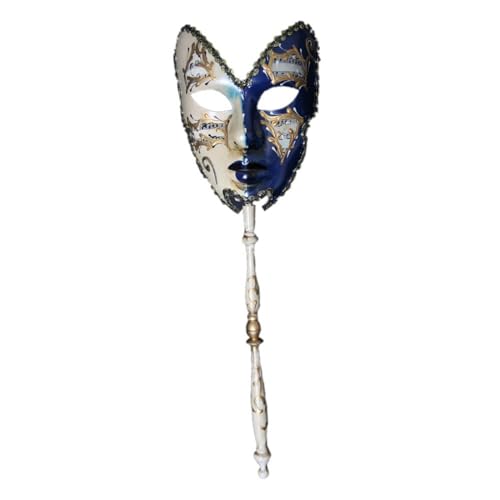 Venezianische Maske Maskerade Party Handliche Vollgesichtsmaske Für Erwachsene Und Kinder Abnehmbare Karnevalsparty Für Halloween Karneval Abendkleid Tanz Ball Party Venezianische Maske Maskerade Party Handliche Vollgesichtsmaske Für Erwachsene Und Kinder Abnehmbare Karnevalsparty Für Halloween Karneval Abendkleid Tanz Ball Party von Generisch