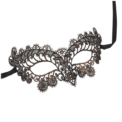 Venezianische Maske Spitze Maskerade Venezianischen für Damen Herren Karneval Masken Kostüm Spitze Gesichtsmaske für Valentinstag, Halloween, Karnevalsparty, Maskerade Party von Generisch