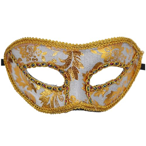 Venezianische Masken Maskerade Maske Cosplay Maskerade Partymaske Samt Halbgesichtsmaske Spitzenmaske Partymaske Für Halloween Karneval Tanz Ball Party Venezianische Masken Maskerade Maske Cosplay Maskerade Partymaske Samt Halbgesichtsmaske Spitzenmaske Partymaske Für Halloween Karneval Tanz Ball Party von Generisch