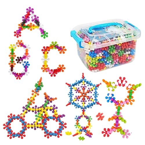 Verglühte Bausteine ​​- 1,02 -Zoll -Bildungsspielzeug für, Mädchen mit praktischen Spaß, Lernblöcke für Vorschulklassenzimmer, PP -Material, Home Travel Road Trip Play Kit Kit von Generisch