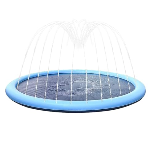 Verrückte Plagation Sprinkler-Wassercamping Nicht Slip für Kinder | Plash Pad aus PVC mit hoher Dichte, Größen von 100 cm/150 cm, Sommerspaß Spielzeug für Kinder, und Mädchen Verrückte Plagation Sprinkler-Wassercamping Nicht Slip für Kinder | Plash Pad aus PVC mit hoher Dichte, Größen von 100 cm/150 cm, Sommerspaß Spielzeug für Kinder, und Mädchen von Generisch