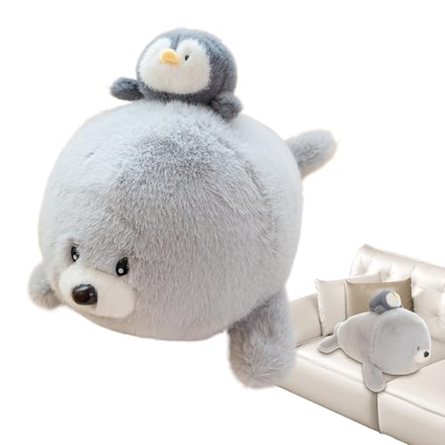 Versiegelung Gefülltes Spielzeug - Kuschelige Gefüllte Puppe - 20 Zoll Multifunktional CORRORING DULL PLUSH, Weiches Wohnkultur -und Dieses Siegel Gefülltes Tier Ist Ein AusgezeicFür Kinder Erwachsene von Generisch