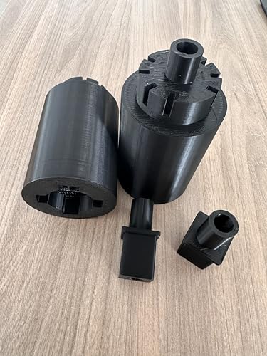 Verstärkte Adapter für Rolly Toys Luftreifen 409303, 409587 und 409181 (325x110 & 310x95) auf Peg Perego John Deere Gator von Generisch