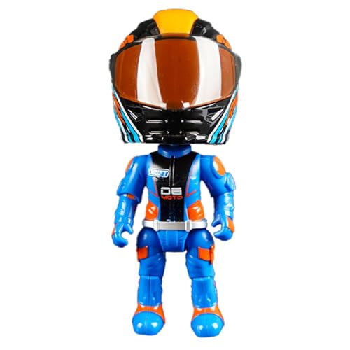 Verwandelbare Figur Motorradspielzeug, Verwandelbares Motorradmodell | Motorradmodell-verwandelnde Puppe | Motorradfahrer-Verwandlungsspielzeug mit beweglichen Gelenken, Sammelfiguren Q-Version von Generisch