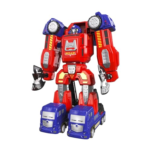 Verwandlungsauto Roboter Spielzeug | Verwandlungs Action Figur | Interaktives Lernspiel Für Kinder Geburtstag Weihnachten Spielen von Generisch