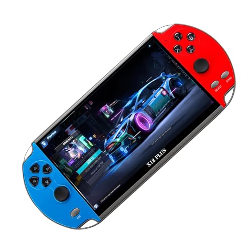 Video Games Console, Handheld Game Console, Retro Device, 7 Inch Screen Emulator with Audio Visual Playback, DualMode Controls for Classic Game Lovers, 1 Set von Generisch