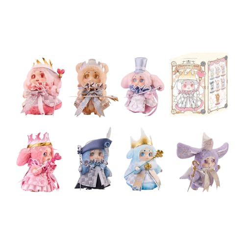 Vinyl Plush Doll Mystery Box Cino Chessino Land Series zufälliges Spielzeug Sammelfiguren Sammler Kunstspielzeug Spielzeug Figuren Geburtstagsgeschenk Halloween Weihnachten Geschenk,1/6 PC von Generisch