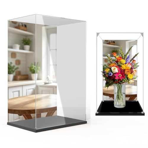 Vitrine für Lego 10280 Rosenstrauß-Box, perfekt für Sammler! (Kein Modell) (Hintergrund E) von Generisch