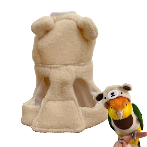 Vogelkostüm – Cockatiels Poto Prop, Fracht auf Fluo im Winter, , Kostüm Bär , multifunktionale Kleidung für Vögel, übrigens grün Wange Conuce Zubehör von Generisch