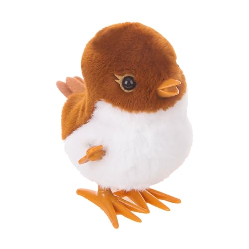 Vogelplüschspielzeug - Vogel für das Winden Cartoontier, Keine Batterie erforderte, wandelte Spring -Uhrwerkspielzeug für Geburtstagsschatzkasten Geschenke Preise Goodie Bags Vogelplüschspielzeug - Vogel für das Winden Cartoontier, Keine Batterie erforderte, wandelte Spring -Uhrwerkspielzeug für Geburtstagsschatzkasten Geschenke Preise Goodie Bags von Generisch