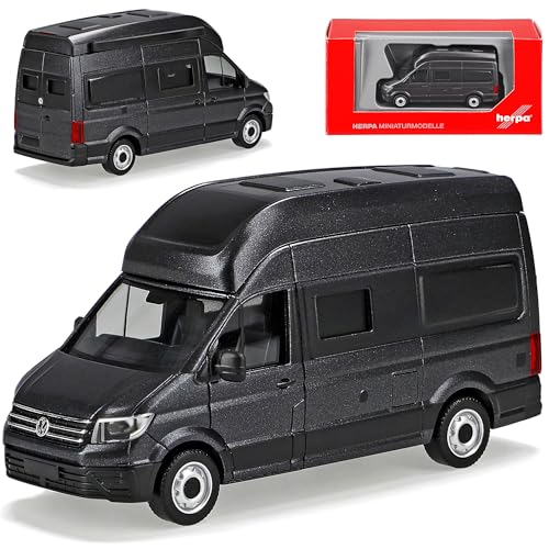 Volkwagen Crafter California 600 Grau 2. Generation Ab 2016 H0 1/87 Herpa Modell Auto von Generisch
