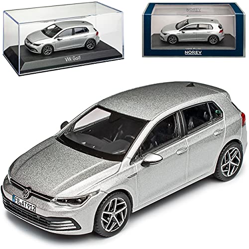 Volkwagen Golf VIII 5 Türer Silber 8. Generation Ab 2019 1/43 Norev Modell Auto Volkwagen Golf VIII 5 Türer Silber 8. Generation Ab 2019 1/43 Norev Modell Auto von Generisch