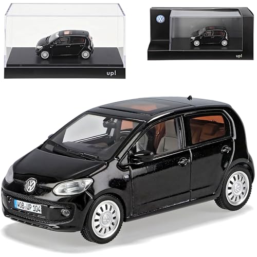 Volkwagen Up! Schwarz 5 Türer Ab 2011 1/43 Schuco Modell Auto Volkwagen Up! Schwarz 5 Türer Ab 2011 1/43 Schuco Modell Auto von Generisch
