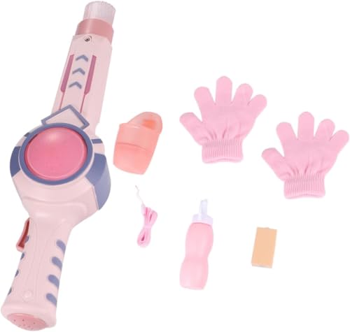 Vollautomatische Bubble Machine, FüR Rosa Bubble -GebläSe, Mit Elastischen Raucheffekt -Cartoon -Design, FüR Spaß Im Freien Und Partys Kommen Farbbox -Verpackungen,1pcs von Generisch