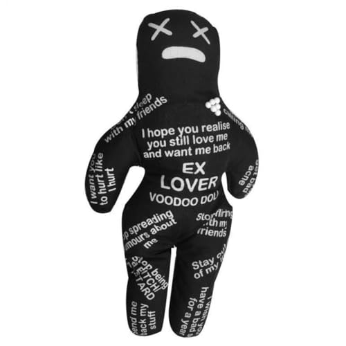 Voodoo Puppen – Voodoo-Puppe, Schlüsselanhänger, Troll-Action-Figuren aus Plüsch im Freien für Schulprojekte, Kunsthandwerk und Familie von Generisch