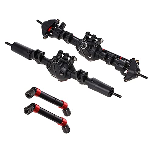 Vorne Hinten Gerade Komplettachse mit 2 Antriebswellen für 1/10 RC Crawler Axial SCX10 II 90046 90047 Metall Stahl Vorne Hinten Gerade Komplettachse mit 2 Antriebswellen für 1/10 RC Crawler Axial SCX10 II 90046 90047 Metall Stahl von Generisch