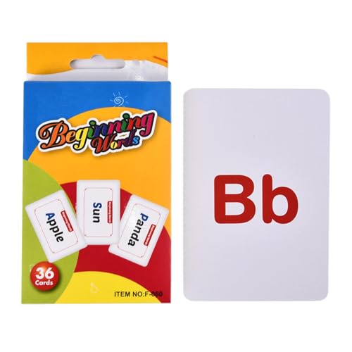 Vorschule Bildungskarten, Lernflash -Karten - Interaktive Lernkarten - Denkausbildungsspiele, kreative Kinderspielzeug für Schule, Zuhause, Kindergarten Vorschule Bildungskarten, Lernflash -Karten - Interaktive Lernkarten - Denkausbildungsspiele, kreative Kinderspielzeug für Schule, Zuhause, Kindergarten von Generisch