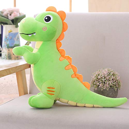 Waldtier Plüschtier Kreative weiche Spielzeugpaar Puppe Dinosaurier Kissen niedliche Dinosaurier Der Singende Und Sprechende Elefant Spielt Guck-Guck Mit Den Ohren (Green, One Size) von Generisch