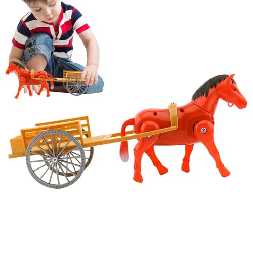 Walking Horse Toy, Kids Horse Toy, Retro Toy Model, Carriage Model Decoration, Horse Model for Home Decor, Toy Horse with Cart, Retro Horse-Drawn Toy Cart, Desktop Animal Toy Walking Horse Toy, Kids Horse Toy, Retro Toy Model, Carriage Model Decoration, Horse Model for Home Decor, Toy Horse with Cart, Retro Horse-Drawn Toy Cart, Desktop Animal Toy von Generisch