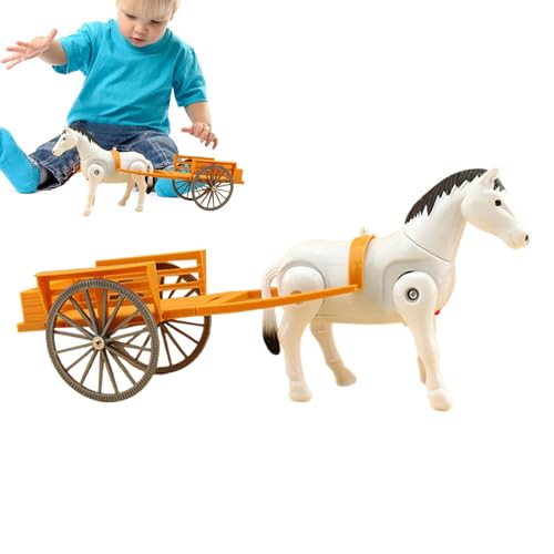 Walking Horse Toy, Kids Horse Toy, Retro Toy Model, Carriage Model Decoration, Horse Model for Home Decor, Toy Horse with Cart, Retro Horse-Drawn Toy Cart, Desktop Animal Toy Walking Horse Toy, Kids Horse Toy, Retro Toy Model, Carriage Model Decoration, Horse Model for Home Decor, Toy Horse with Cart, Retro Horse-Drawn Toy Cart, Desktop Animal Toy von Generisch