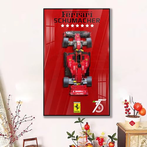 Wand-Fotorahmen Wanddisplay für Lego Technic Ferrari SF-24 F1 42207 Auto, Wandplatte, Geschenkideen, Wandboard ,Spielzeug-Wandbilderrahmen,Souvenirs, Sammlerstücke Wand-Fotorahmen Wanddisplay für Lego Technic Ferrari SF-24 F1 42207 Auto, Wandplatte, Geschenkideen, Wandboard ,Spielzeug-Wandbilderrahmen,Souvenirs, Sammlerstücke von Generisch