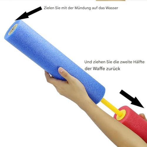 Wasser Spritzer - Wasserspritzer,Gartenaktivitäten Mit Wurfring Interaktive Spiele Für Rasen Spiele Outdoor Garten Mädchen Erwachsene Schwimmbad Party von Generisch