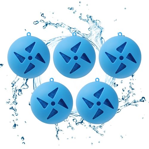 Wasserballons - Spielen Sie Spritzbälle 5 Stück - Coole Wiederverwendbare Luftballons Lustige Spiele für Jungen Mädchen Outdoor Sommeraktivitäten Unterhaltung Wasserballons - Spielen Sie Spritzbälle 5 Stück - Coole Wiederverwendbare Luftballons Lustige Spiele für Jungen Mädchen Outdoor Sommeraktivitäten Unterhaltung von Generisch