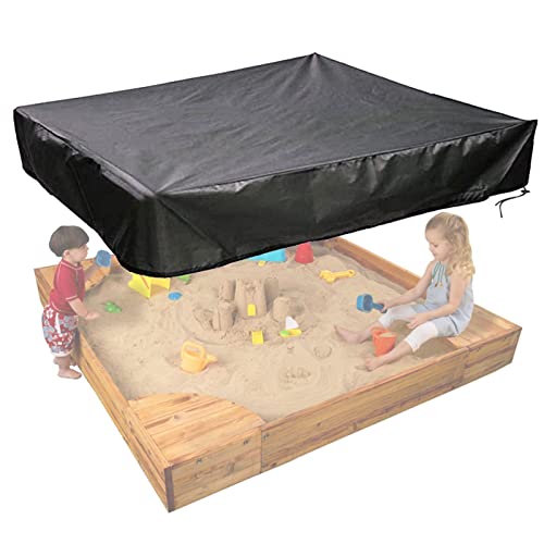 Wasserdichte Abdeckung für Gartenmöbel Quadratisch - Strapazierfähige 210D Oxford-Gewebe Sandkastenabdeckung zum Schutz von Sand und Spielzeug, ideal für Schwimmbäder und Kinderspielplätze Wasserdichte Abdeckung für Gartenmöbel Quadratisch - Strapazierfähige 210D Oxford-Gewebe Sandkastenabdeckung zum Schutz von Sand und Spielzeug, ideal für Schwimmbäder und Kinderspielplätze von Generisch