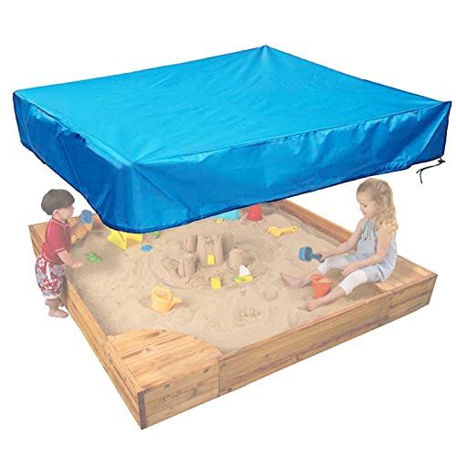 Wasserdichte Sandkastenabdeckung, 150 x 150 cm, strapazierfähiges 210D-Oxford-Gewebe, Gartenmöbel und Schwimmbad-Abdeckung, schützt Sandspielzeug und Kinderspiel Wasserdichte Sandkastenabdeckung, 150 x 150 cm, strapazierfähiges 210D-Oxford-Gewebe, Gartenmöbel und Schwimmbad-Abdeckung, schützt Sandspielzeug und Kinderspiel von Generisch