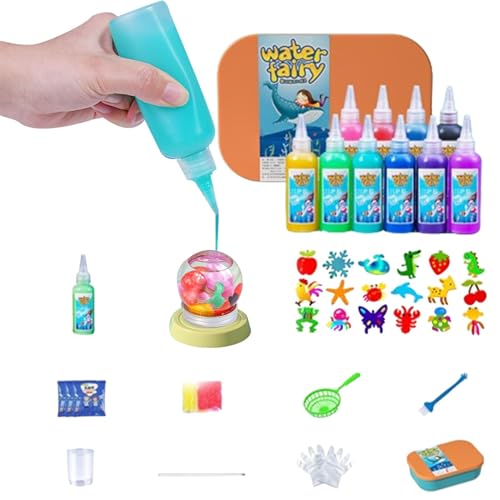 Wasserelfen-Spielzeugset – Magisches Aqua-Fee-Spielzeug, Meereslebewesen-Ersteller | Pädagogische Wissenschaftliche Lernaktivität Für Kinder Ab 3 Jahren, Aqua-Fee-Spielzeugset Auf Gelbasis, Wasserelfen-Spielzeugset – Magisches Aqua-Fee-Spielzeug, Meereslebewesen-Ersteller | Pädagogische Wissenschaftliche Lernaktivität Für Kinder Ab 3 Jahren, Aqua-Fee-Spielzeugset Auf Gelbasis, von Generisch