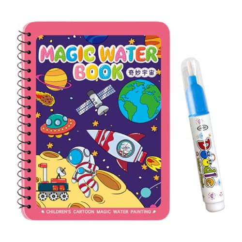 Wassermalbuch,Wassertafel Malbuch Spielzeug | Kinder Lernspielzeug Für Kleinkinder Geburtstag Osterkorb Füllung Wassermalbuch,Wassertafel Malbuch Spielzeug | Kinder Lernspielzeug Für Kleinkinder Geburtstag Osterkorb Füllung von Generisch