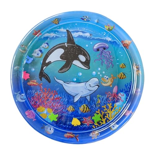 Wassermatte für Katzen, Haustiere, Babys, sensorisches Spielen, Wassermatte, cooler Spaß, Spielen, Schlafen, Wasserbett, Zuhause, Outdoor, Unterhaltung für kleine, mittelgroße und große Kätzchen Wassermatte für Katzen, Haustiere, Babys, sensorisches Spielen, Wassermatte, cooler Spaß, Spielen, Schlafen, Wasserbett, Zuhause, Outdoor, Unterhaltung für kleine, mittelgroße und große Kätzchen von Generisch
