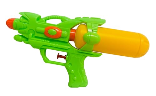 Wasserpistole mit Wassertank Wassersprüher Mitra Gewehr Sprüht Raumwasser Space Water Sprinkler Soaker Wasserpistolen Water Gun (26 cm) von Generisch