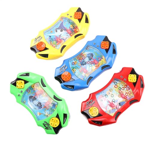 Wasserring -Spiel - Wasserring -Taste Handheld -Spiel | Water Ring Tosss Game | Klassisches Handheld -Spiel | Traditionelle Spielkonsole | Nostalgische Wasserringspielzeug | Kindheit Retro Classic Gam von Generisch