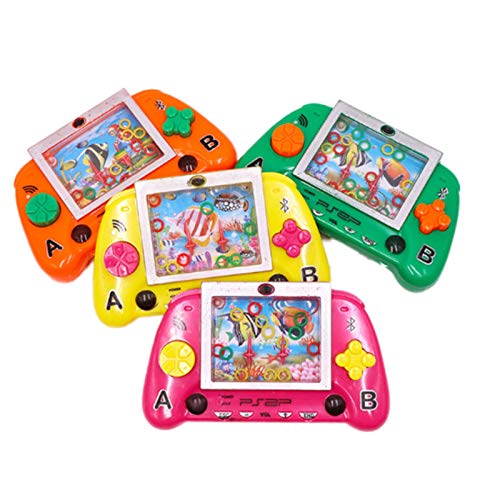 Wasserring -Spiel - Wasserring -Taste Handheld -Spiel | Water Ring Tosss Game | Klassisches Handheld -Spiel | Traditionelle Spielkonsole | Nostalgische Wasserringspielzeug | Kindheit Retro Classic Gam von Generisch
