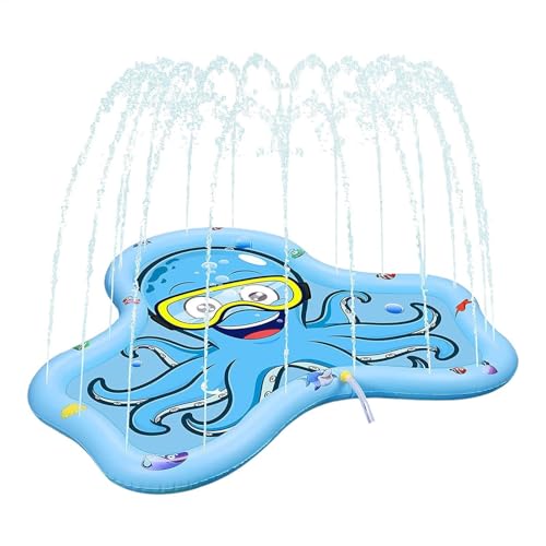 Wasserspielzeug Im Freien, Nicht Rutsches Sprinklerpolster | Verdickter Brunnen Spielen Mat, Kinder Unterhaltungsspielzeug Für Terrasse, Hinterhof, Deck, Rasen Wasserspielzeug Im Freien, Nicht Rutsches Sprinklerpolster | Verdickter Brunnen Spielen Mat, Kinder Unterhaltungsspielzeug Für Terrasse, Hinterhof, Deck, Rasen von Generisch