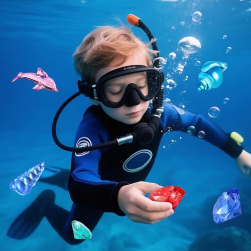 Wasserspielzeug Schatzkiste Kinder Outdoor , Tauchjuwel Pool Spielzeug, Bunte Diamanten mit Piraten Schatzkiste, Tauchspielzeug Kinder Unterwasser Edelstein Schwimmen Training Wasserspielzeug Wasserspielzeug Schatzkiste Kinder Outdoor , Tauchjuwel Pool Spielzeug, Bunte Diamanten mit Piraten Schatzkiste, Tauchspielzeug Kinder Unterwasser Edelstein Schwimmen Training Wasserspielzeug von Generisch