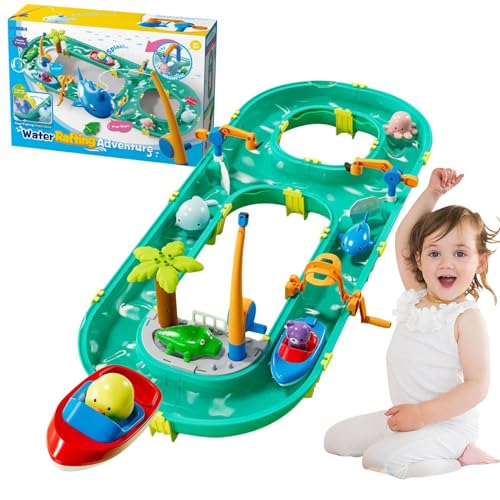 Wassertisch für Kinder - Interaktive Splash -Aktivitätsstation mit Spielzubehör, pädagogischer Spiele im Freien | Backyard Park School Patio Camping Playroom House Klassenzimmer Spaß für Kinder im Alt von Generisch