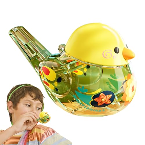 Wasservogel Pfeife | Kreatives Wasserpfiff | Vogelaufruf kontrollierbarer Volumen | Spielzeugspielzeug mit Vögeln, damit Kinder Spielen und Spaß ohne Unterbrechung haben können von Generisch
