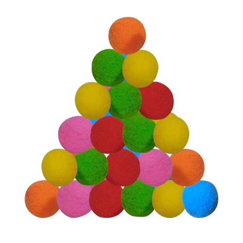 Water Bomb Balls, Pack of 30/50/60 Splash Balls, Water Bombs, Reusable Approx. 5 cm, Cotton Bombs Toy, Pool Toy, Beach Toy, Colourful Mixed Water Ball for Children, Summer, Outdoor (50 PC) von Generisch