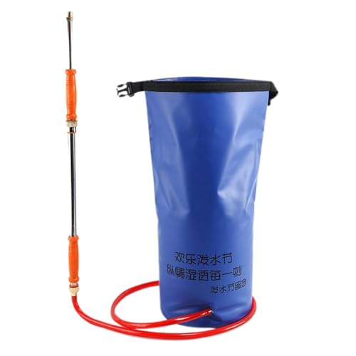 Water Squirter, Backpack Style Water, High-Capacity Foam Sprayer, Adjustable Straps, Fun Outdoor Party Toy for Beach, Pool, Summer Games, 500D Pcv Mesh Material,120x12x8cm von Generisch
