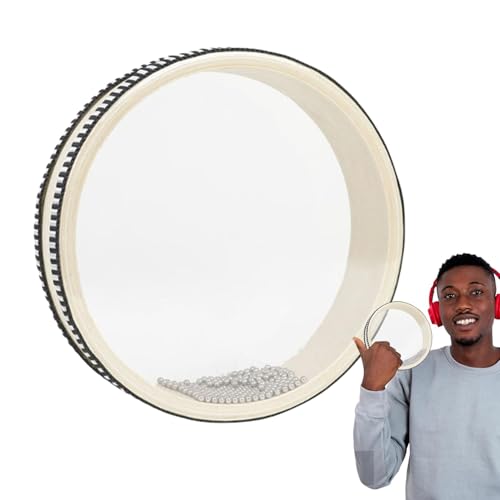 Wave Bead Drum Vielseitiges Doppelseitiges Meeres-Sound-Instrument, Meeres-Sound-Instrument | Wellen-Regentrommel Hartholzschale für Meditation & Entspannung Wave Bead Drum Vielseitiges Doppelseitiges Meeres-Sound-Instrument, Meeres-Sound-Instrument | Wellen-Regentrommel Hartholzschale für Meditation & Entspannung von Generisch