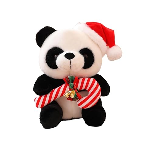 Weihnachten Panda Plüsch Puppe Kissen Niedlich Kinder Mädchen Geschenk Puppe Panda (Weihnachten J) von Generisch