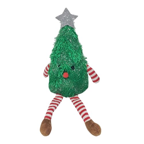 Weihnachts Stofftiere,Kuschelweihnachtsbaum Puppe - Weiche Figuren Festliche Spiele Für Reise Zuhause Kinderdekoration Schreibtisch von Generisch