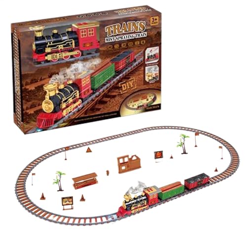 -Weihnachtseisenbahn-Set, elektrisches Eisenbahnspielzeug,Weihnachtliches elektrisches Eisenbahnspielzeug mit Sound | Modelleisenbahnen für Kleinkinder, batteriebetriebenes Lokomotivmotor-SPI -Weihnachtseisenbahn-Set, elektrisches Eisenbahnspielzeug,Weihnachtliches elektrisches Eisenbahnspielzeug mit Sound | Modelleisenbahnen für Kleinkinder, batteriebetriebenes Lokomotivmotor-SPI von Generisch
